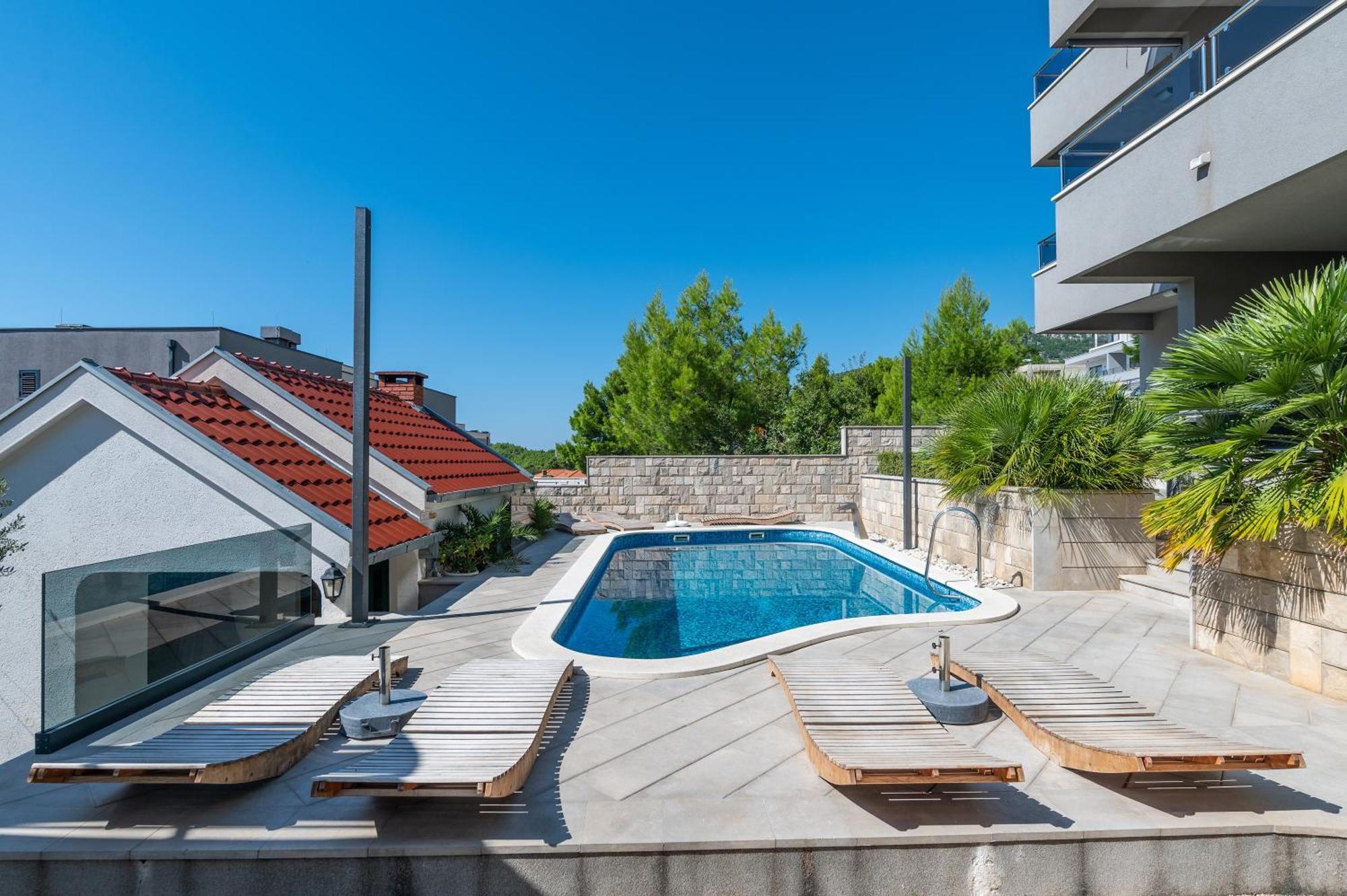 Villa Em Makarska Buitenkant foto