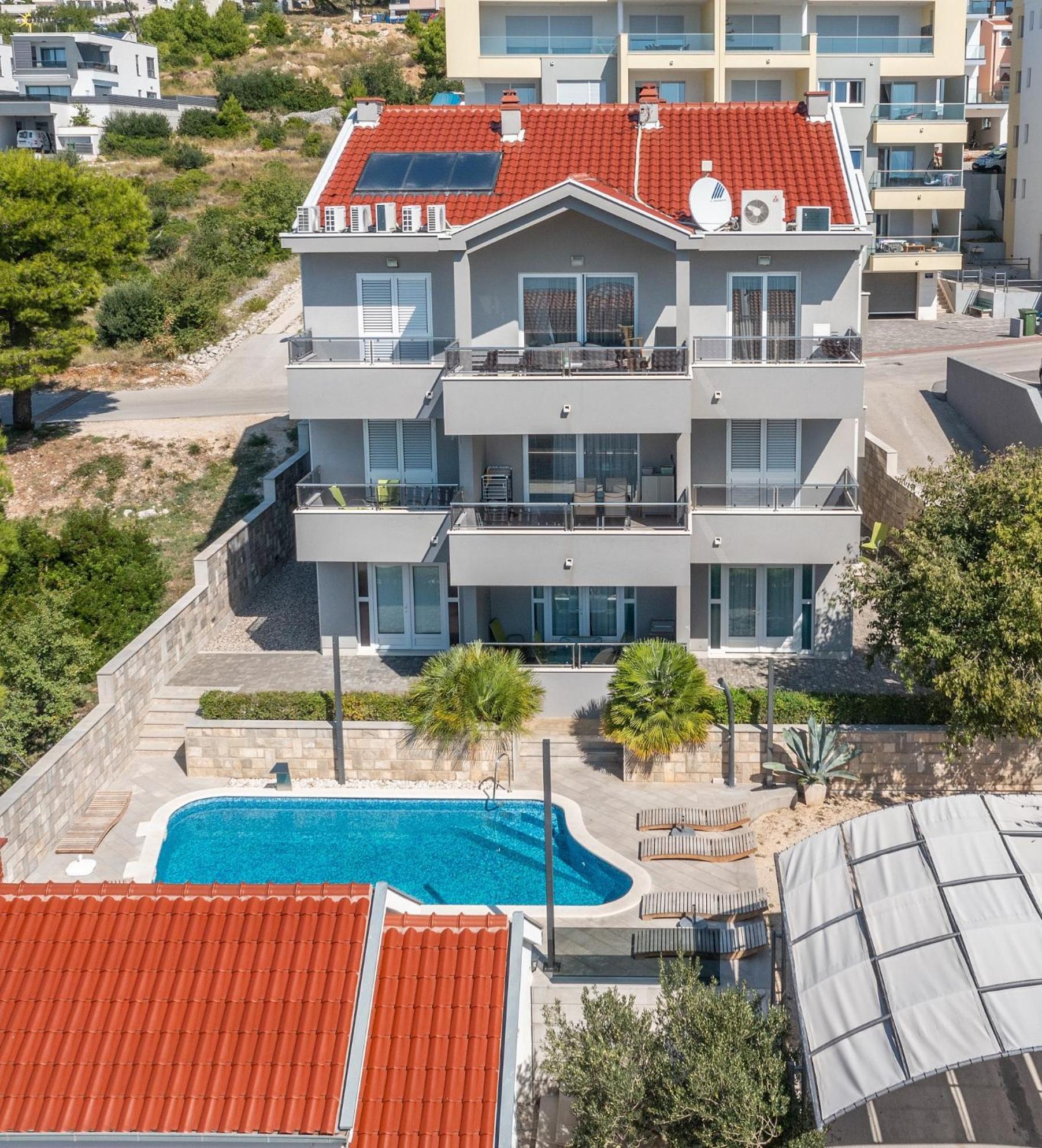 Villa Em Makarska Buitenkant foto